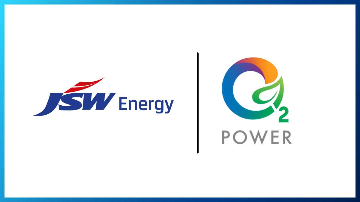 JSW Energy & O2 Power logo